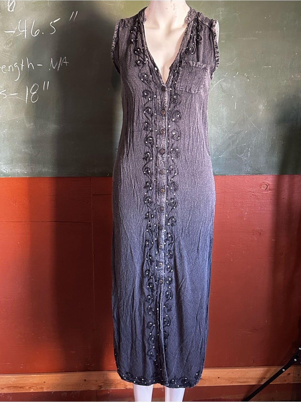 90’s BoHo Maxi Dress - Picture 3 of 13